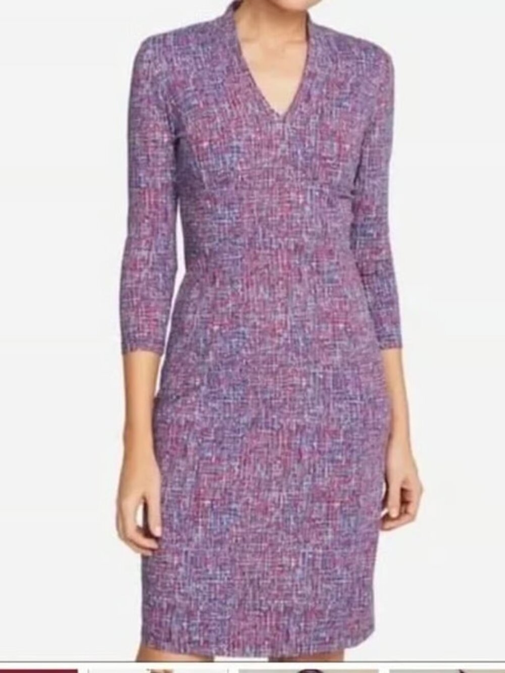 J. McLaughlin Catalina Cloth Ivana Sheath Dress